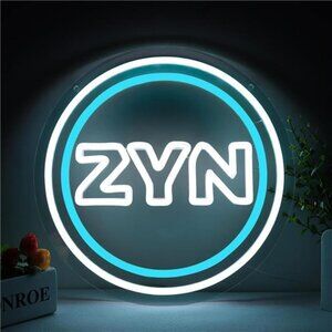 ZYN Led Neon Sign Wall Decor Light Bedroom Business Shop Man Cave Market NEW